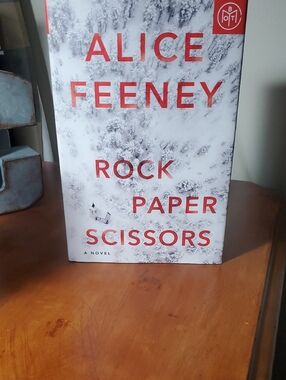 Rock Paper Scissors Hardcover - White and Red (11)